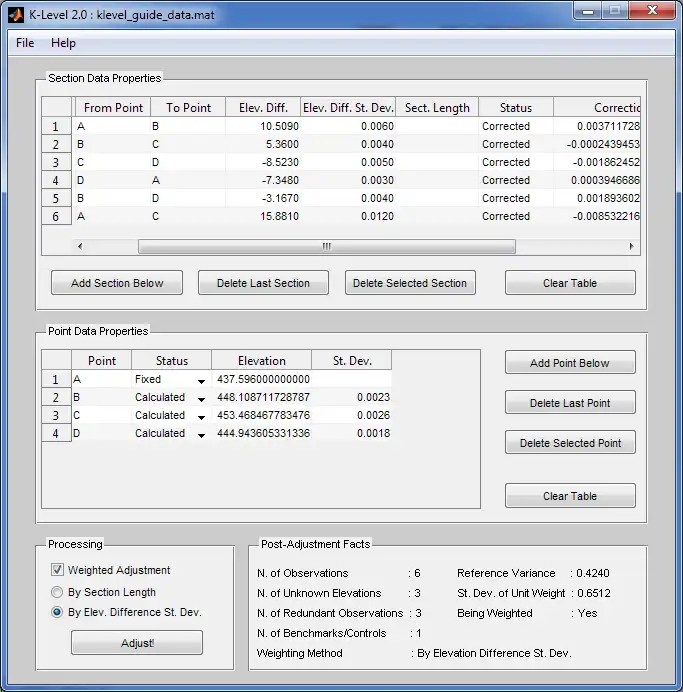 Download web tool or web app K-Level 2.0 [revised]